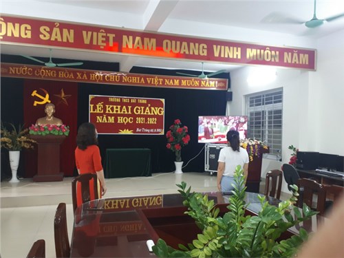 Lễ khai giảng chào mừng năm học mới 2021-2022